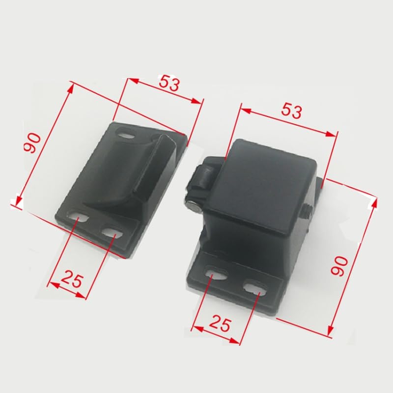 Heavy Duty Spray Booth Pressure Lock for Hinged Doors High-Strength Hinges