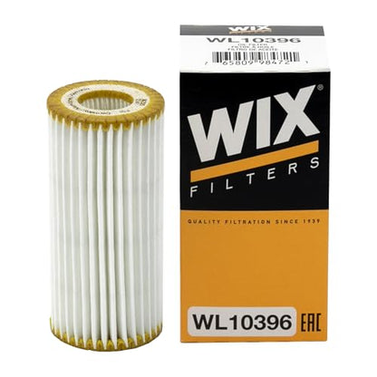 WIX WL10396 Oil Filter Replacement, Built for Synthetic and High Mileage Oil - Compatible With Audi, Porsche, VW (12-20)