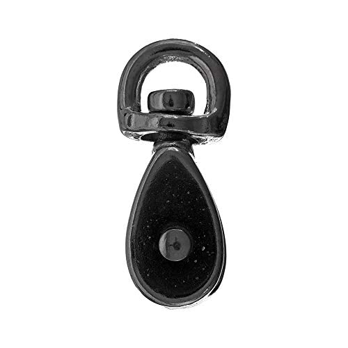 Rope and Cord | Single Swivel Eye Single Wheel Pulley 1-Pack | 1/2 Inch - size: 1/2" ( Swivel Eye Single ), style: 1-Pack
