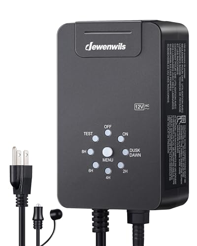 DEWENWILS 60W Low Voltage Landscape Transformer