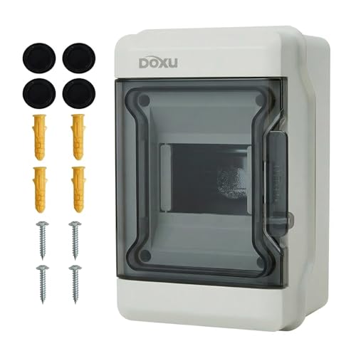 Circuit Breaker Box, IP66 Distribution Protection Box (AT-4 Way) - size: 4 - 128x200x100MM