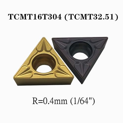 Carbide Inserts for Lathe Turning Tool Holder - 20PCS TCMT16T308+CCMT09T304 - The Ultimate Choice for Precision Cutting - style: 20PCS TCMT16T308+CCMT09T304