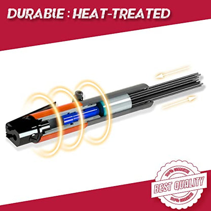 NEU PNEUPACTURE 12 Needles air Needle Scaler, Exhaust Front, Suitable for Rust Removal