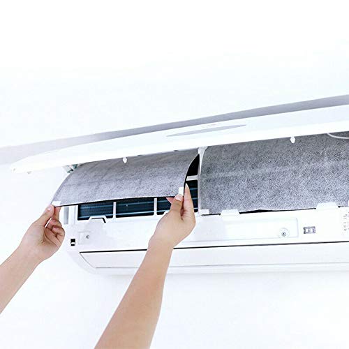 2pcs/Bag Air Vent Filters, Air Filter Material Replacement Air Condition Cleaning Mesh to Stops Most Particles and Dust(2pcs/Bag)