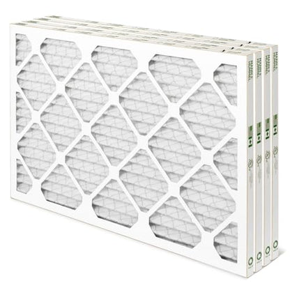 MANN+HUMMEL 14x20x1 MERV 8 Pleated 1" AC Furnace Air Filter. 4 Pack - style: 14 x 20 x 1