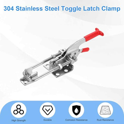 HARFINGTON Toggle Latch Clamp 431 M6x50mm 772lbs Holding Capacity