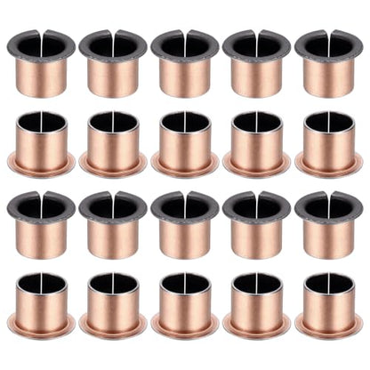 uxcell 40Pcs Flanged Sleeve Bearing, 14mm Bore x 16mm OD x 15mm Length - size: 14×16×15mm