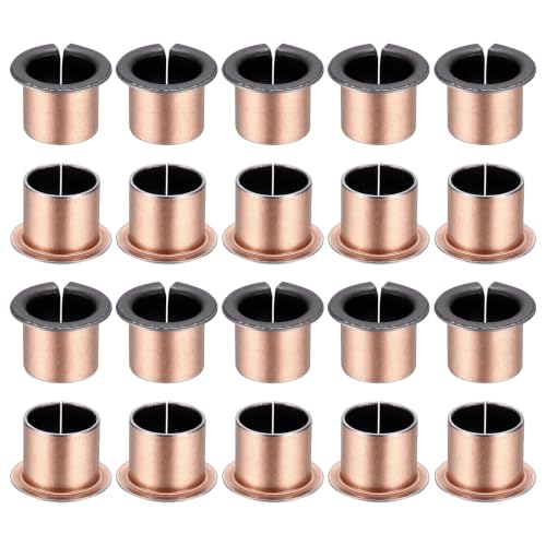 uxcell 40Pcs Flanged Sleeve Bearing, 14mm Bore x 16mm OD x 15mm Length - size: 14×16×15mm