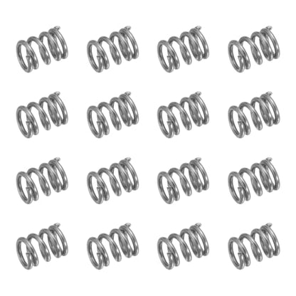 uxcell 50Pcs 304 Stainless Steel Compression Springs,0.5mmWD, 4mm ODx5mm L - size: 4mmx5mm