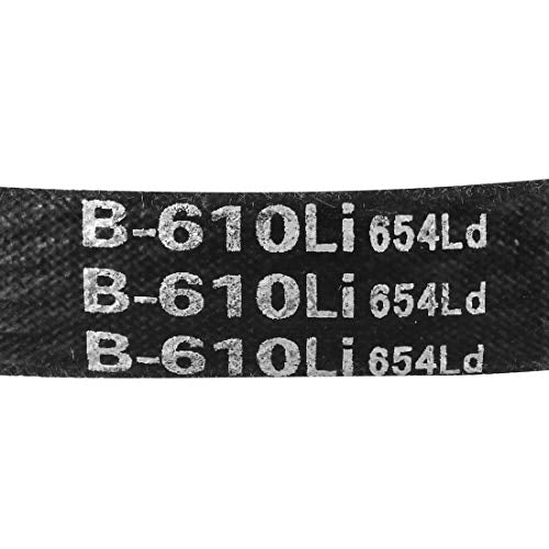 uxcell B-610/B24 Drive V-Belt Inner Girth 24"(610mm) Industrial Power Rubber Transmission Belt - size: 610mm