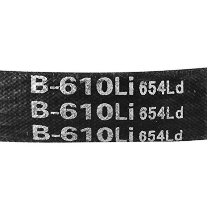 uxcell B-610/B24 Drive V-Belt Inner Girth 24"(610mm) Industrial Power Rubber Transmission Belt - size: 610mm