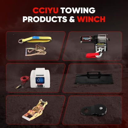 cciyu 12V Electric Free Fall Anchor Winch with Wireless Remote Control