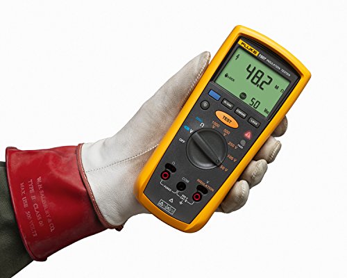 Fluke 1507 Digital Megohmmeter Resistance Tester for Advanced Industrial and Electrical Testing, Test Voltages: 50V, 100V, 250V, 500V, 1000V