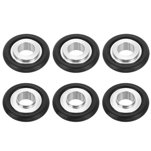 KF16-10 Flange Centering Ring Aluminum Cylinder: 10mmID, 12,17mmOD - size: KF16-10