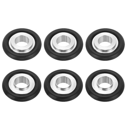 KF16-10 Flange Centering Ring Aluminum Cylinder: 10mmID, 12,17mmOD - size: KF16-10