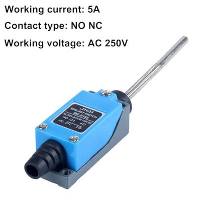 Momentary Limit Switch Travel Switch,omnidirectional Thick Lever Spring Rod,NO and NC self-resetting momentary switches (4pcs) - style: ME-8168