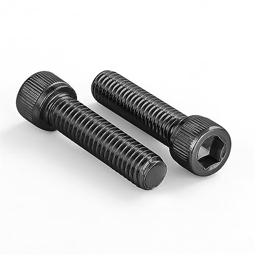 1/4-20 x 1-1/2" Socket Head Cap Screws, Stainless Steel 18-8 Black Oxide, Allen Hex Drive, Fully Threaded, 25 PCS - size: 1/4-20 x 1-1/2"