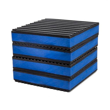 4-Pack Anti Vibration Pads, 4x4x7/8 Inch, EVA Rubber Isolation Mats