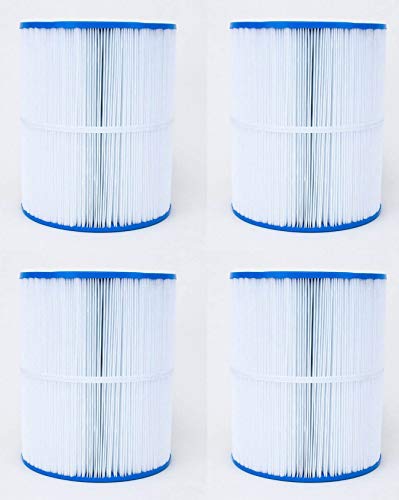Unicel C-8465 65 Square Foot Media Replacement Hot Tub Spa Filter Cartridge with 234 Pleats, Compatible with Hot Springs, Caldera, & Tiger River Spas (4 Pack) - size: 4 Pack