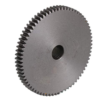 72 Teeth Steel Pinion Gear 6mm Shaft Hole 0.5 Module Spur Gear Small Size for DIY
