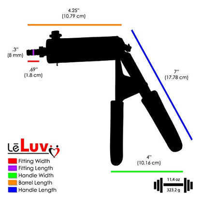 LeLuv Ultima Red Vacuum Pump - Aluminum Alloy & Brass Handle Manual Hand Vacuum (0-30 Hg, 0-760 mmHg), Gauge Installed with Protective Rubber Cover, Silicone Padded Grips with Clear Hose & Fitting - color: Brass + Red Silicone