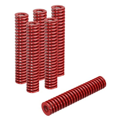 HARFINGTON 6pcs Die Spring 3/4" OD x 4" Free Length SMH4016, Red - size: 3/4" OD x 4" Free Length