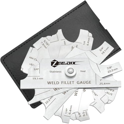 ZeeDix Metal Fillet Weld Gauge Set - style: Weld Fillet Gauges