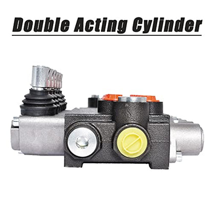 findmall 6 Spool Hydraulic Directional Control Valve 13GPM 3600PSI SAE Port - size: 13 GPM, style: 6 Spool