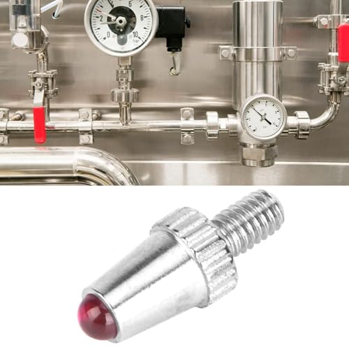 2 Pack Contact Points for Dial Indicators, Ruby Ball Tip, M2.5
