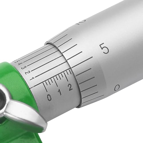 Premium Outside Micrometer Set 0-4" / 0.0001", Green - color: Green