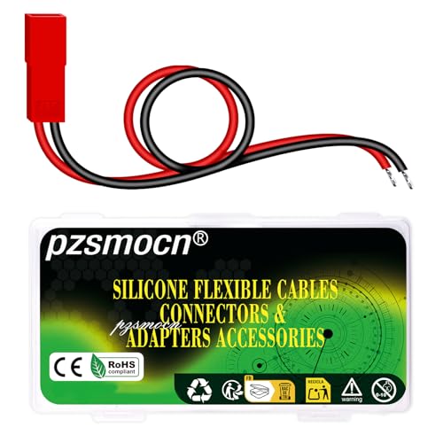 20 Pieces JST SYP 2.5mm 2 Pin 22AWG Silicone Connector Kit 20cm - size: 2-Pin, style: JST-SYP-F