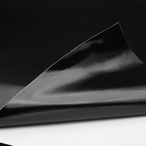 Vinyl Sticker Black Tape High-Gloss Black Good Exhaust Performance Strong tensile Strength Easy to Install(Gloss Black, 1FT*5FT) - color: Gloss Black, size: 1FT*5FT