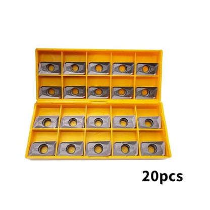 Face Milling Inserts APMT1604PDER-M2 Finish Milling for Stainless Steel - color: 20pcs apmt1604-m2