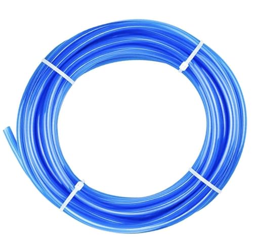 Pneumatic Air Tubing, PU Polyurethane Air Compressor Tubing Hose Pipe (1/2"OD 16.4ft/5meter) - size: 1/2"OD 16.4ft/5meter