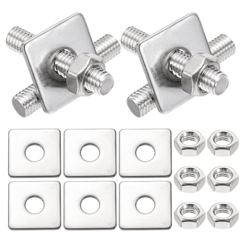 MECCANIXITY 4Set M8x40mm Fully Threaded Rod Threaded Rods Bar Studs - size: M8x40mm