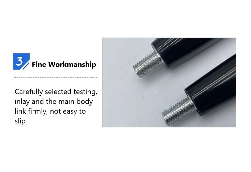Revolving Handwheel Machine Handle for Milling Machinery Male Threaded Stem M6 5pcs - size: M6 5pcs