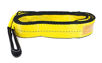 Mytee Products 4 Pack 2" x6' Web Lifting Sling - 6400 LBS WLL Vertical Lift Straps Twisted Eyelets 2-Ply - Choker (5000# WLL) & Basket (12,800# WLL) - color: 4 - Pack, size: 2" x 6'