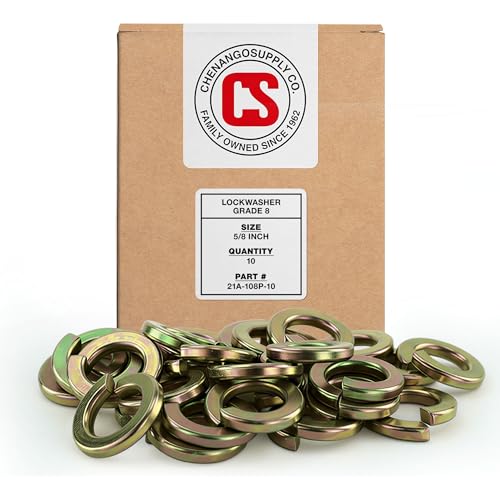 Chenango Supply 5/8" Grade 8 Split Lock Washers - size: 5/8 Lock Washer