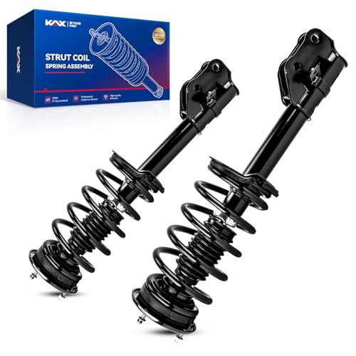 KAX 2PC Front Suspension Strut & Spring Assembly Pair for 2007-2010 Edge AWD 2007-2010 MKX AWD, Complete Struts w/Coil Springs, Replace# 272888/272889 - size: 2PC 07-10 Edge Front