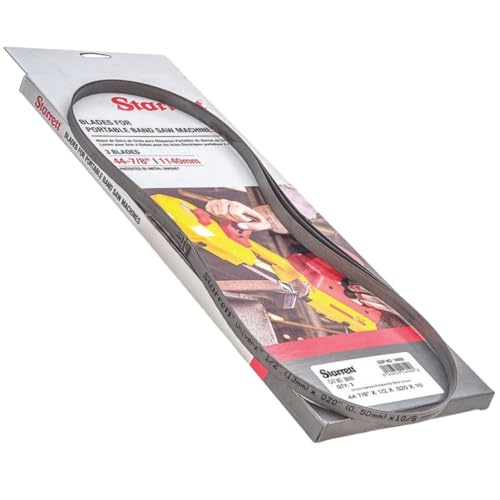 Starrett Univerz Bi-Metal Portaband Saw Blade, 3' 8-7/8" Length, 1/2" Width - style: 14 TPI