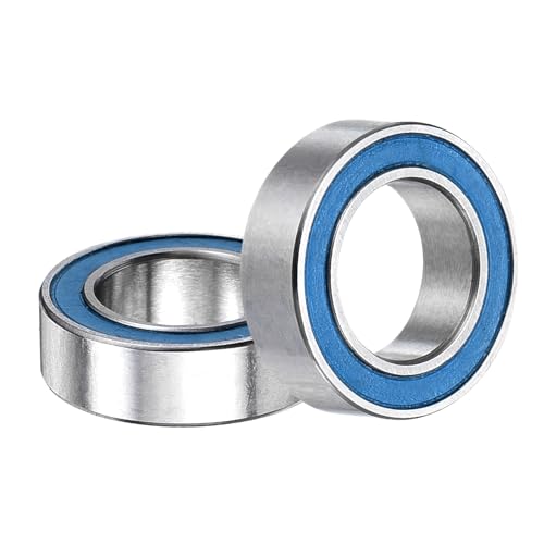 uxcell 10 Pcs MR106-2RS Micro Bearings, 6x10x3mm Chrome Steel, ABEC7 - size: MR106-2RS