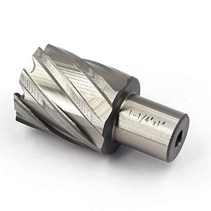 Annular Cutter JESTUOUS 3/4 Inch Weldon Shank 1-1/4 Cutting Diameter