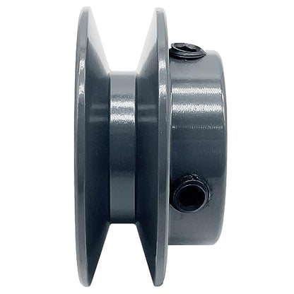 AK22-5/8 v Belt Pulleys, 2.2 inch OD, 5/8 Inch Bore, Cast Iron Material Motor Pulley, AK Single Groove Pulleys for "4L" or "A" or "3L" Belts - size: 2.2 inch OD, 5/8 Inch Bore, style: 1 Groove