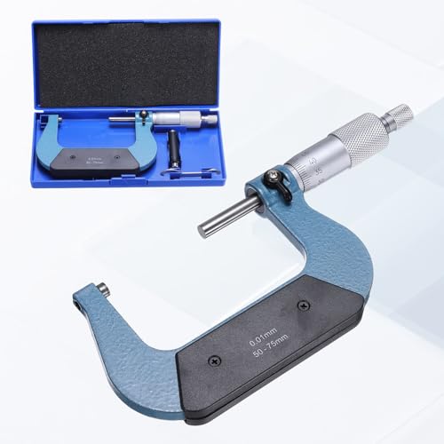 HARFINGTON Metric Outside Micrometer 50-75mm Range +/-0.01mm Accuracy - size: 50-75mm