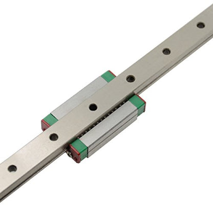 600mm MGN12 Linear Rail Guide with 2pcs MGN12H Carriage Block for 3D Printer and CNC Machine - size: 600mm, style: Rail + 2 x MGN12H