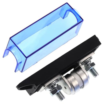 Class T Fuse with Block 250 Amp 250V DC Class T Fuse Holder with Cover for Inverters,Car Audio Systems-Maximum Interruption Current 10,000 Amperes - size: 250A 250V Fuse Holder