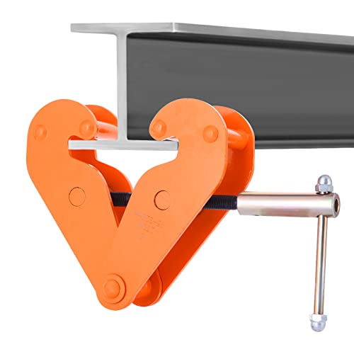 BEAMNOVA 2-Ton I Beam Clamp 4400lbs Load Capacity Heavy Duty