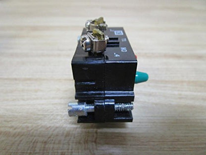 Cutler Hammer 10250-T1 Contact Block 1NO 1NC