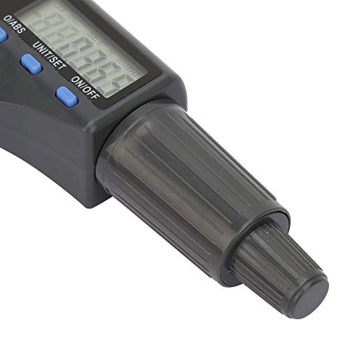 KIMISS 0.001mm Digital Micrometer Head 0-25mm Electronic Micrometer Head Support Unit Convert 0.001mm Digital Micrometer, KIMISS9go18ubve3