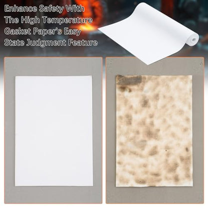 Qilery High Temperature Gasket Paper Alternative 2100f Rated,